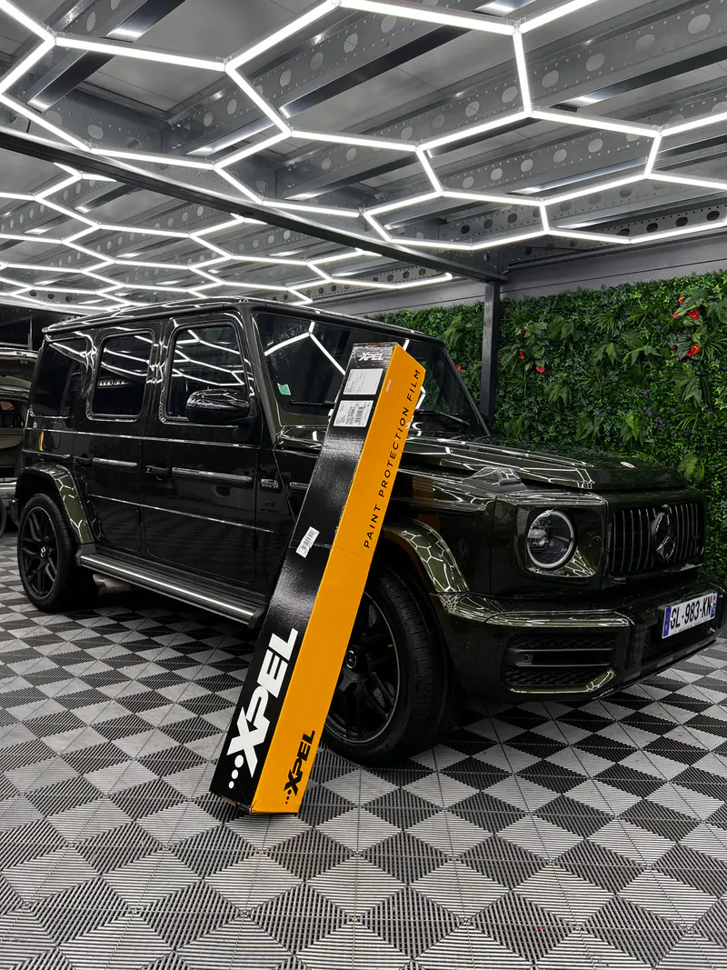 Mercedes Classe G 63 AMG 2024, PPF face avant + pare-chocs arrière