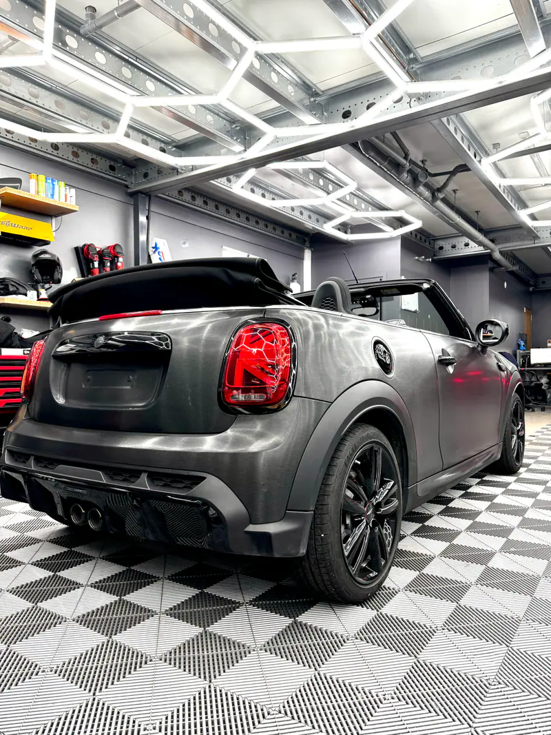 Mini Cooper, Covering gris alu brossé