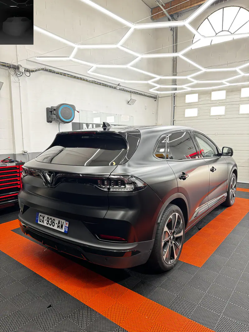 VinFast, PPF XPEL Stealth + Fusion brillant, traitement céramique