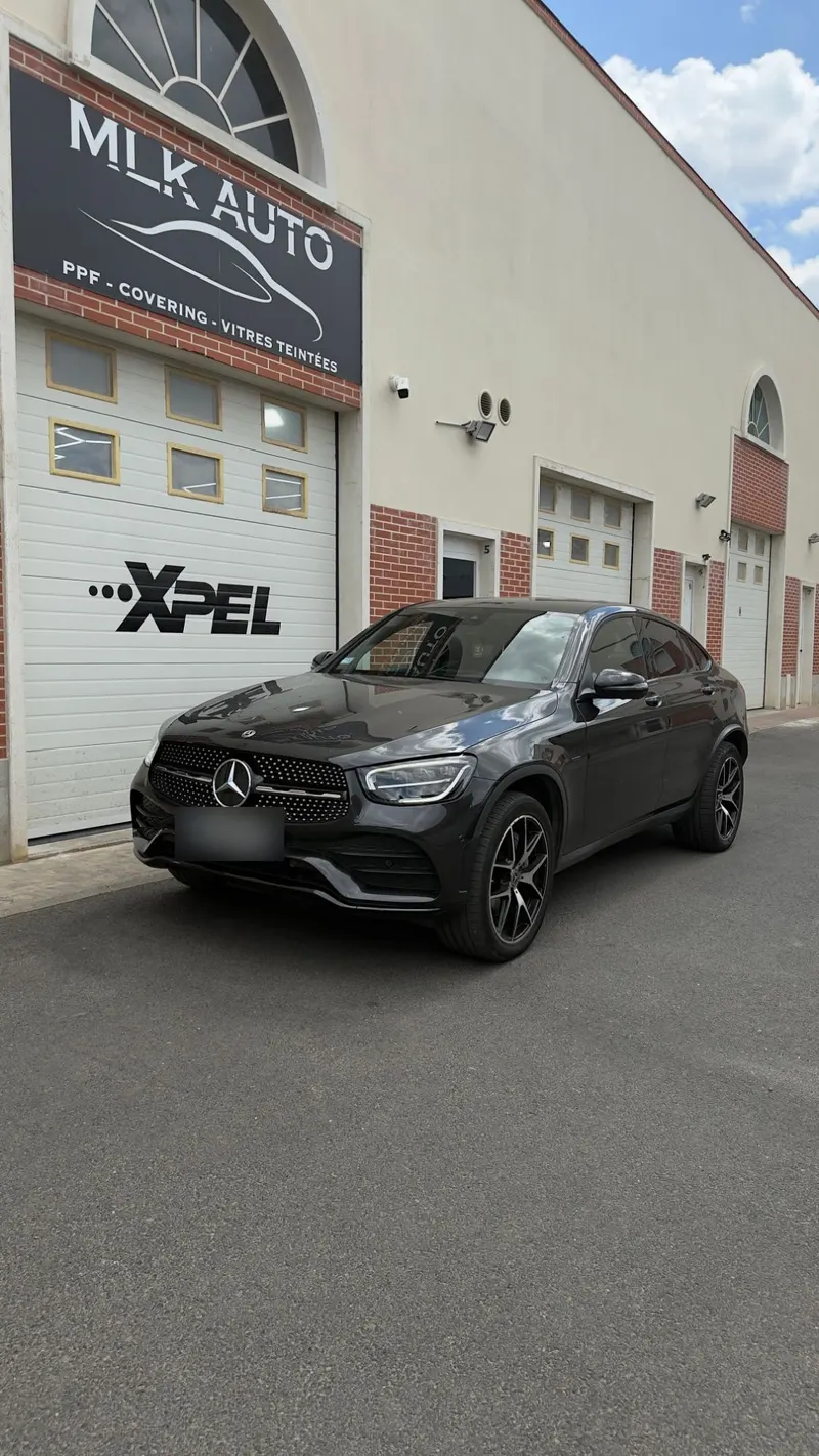 Mercedes GLC Coupé, Vitres teintées